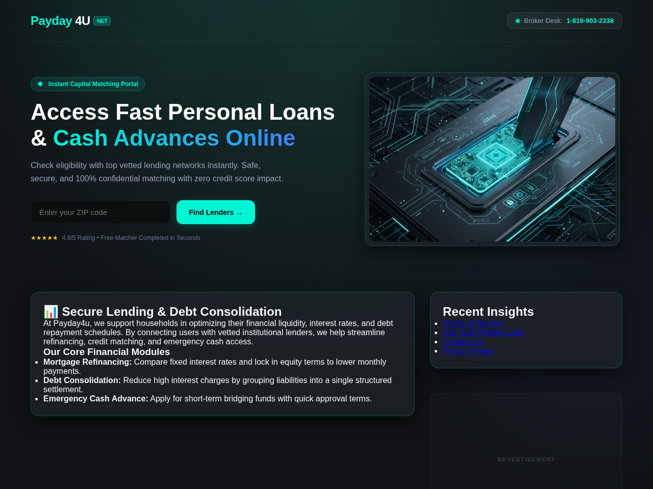 Payday4u Inc. Website Design